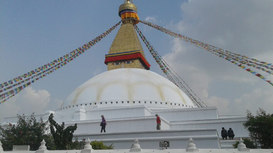 Boudhanath stupa Visit View Nepal Trek