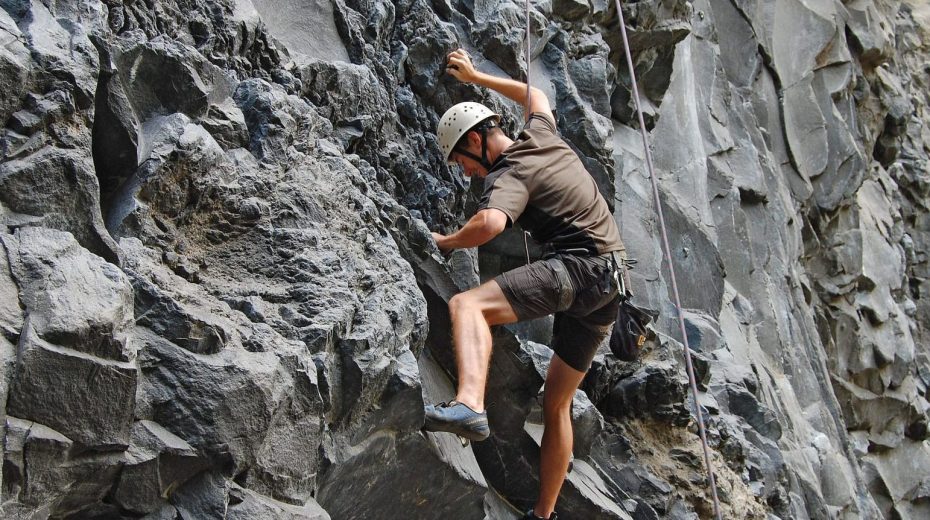 rock-climbing