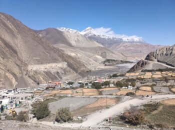 beautiful village in Annapurna Circuit Trek