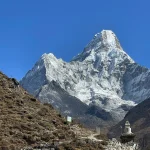 ama dablam mountian in Nepal