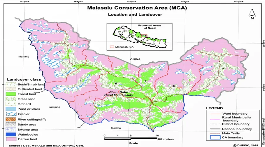 MCA-map visit view nepal trek